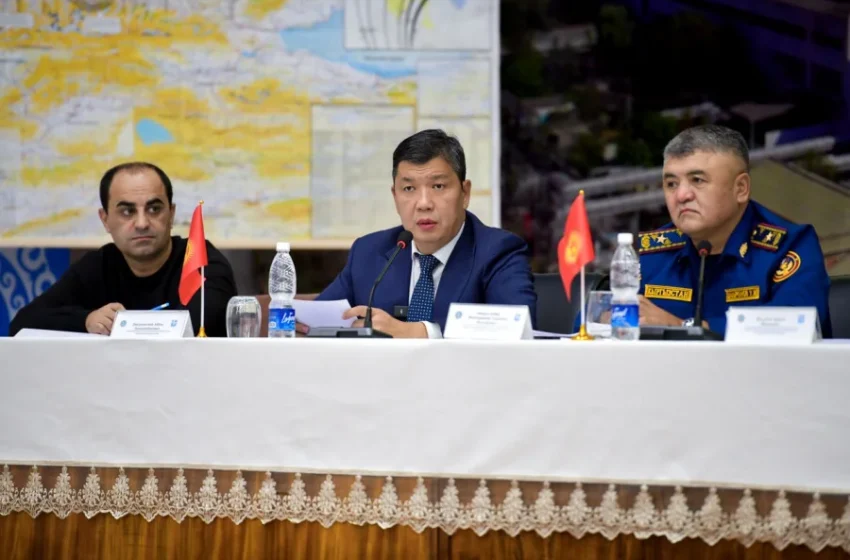  В Бишкеке проверяют готовность служб к ЧС