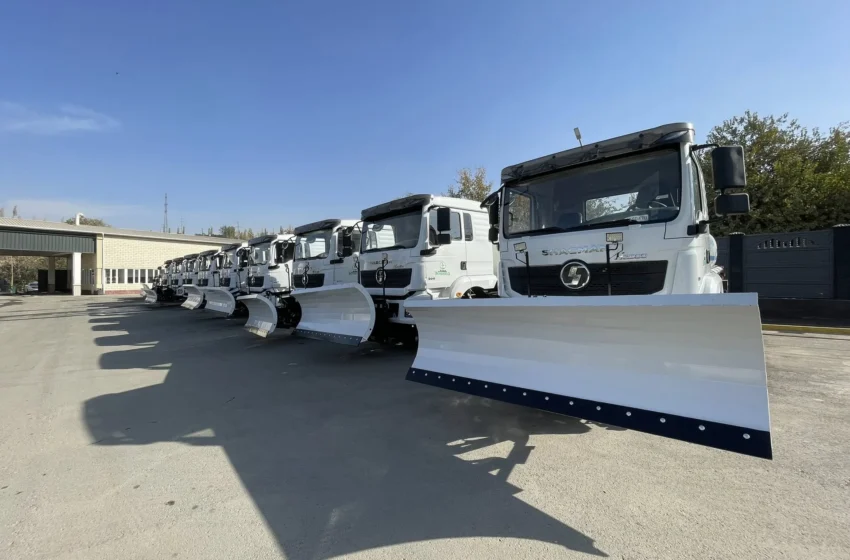  Ош шаары кар тазалоочу жаңы техникаларды сатып алды