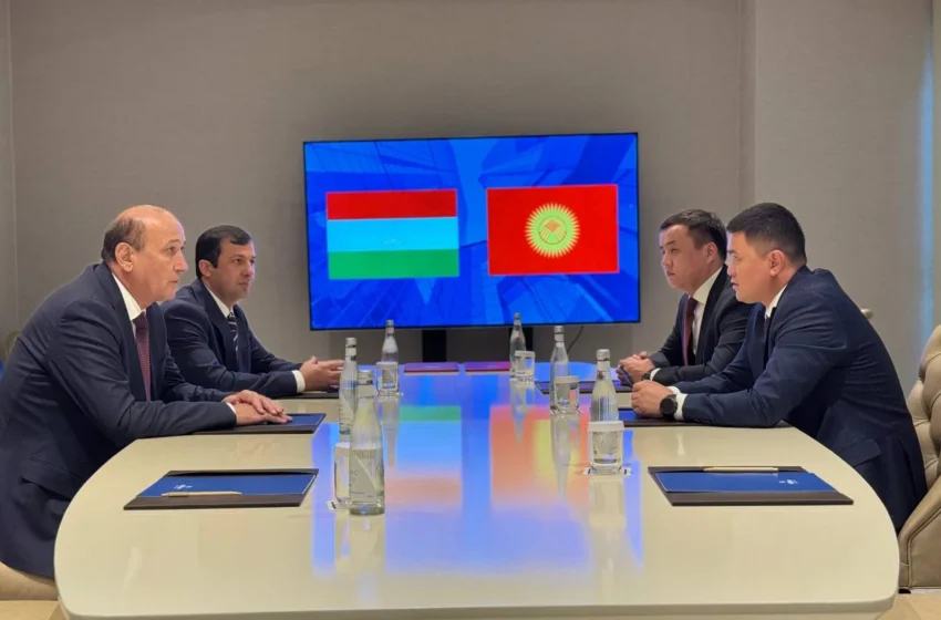  Кыргызстан курулуштагы эл аралык кызматташтыгын өнүктүрүүдө