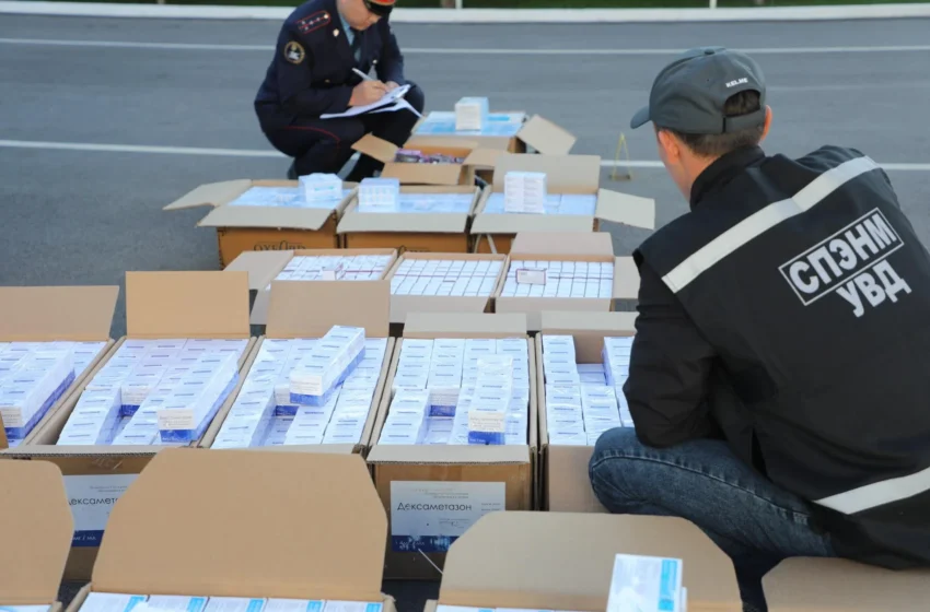  Баткенде коңшу өлкөдөн дары-дармектер мыйзамсыз ташылып келгени аныкталды