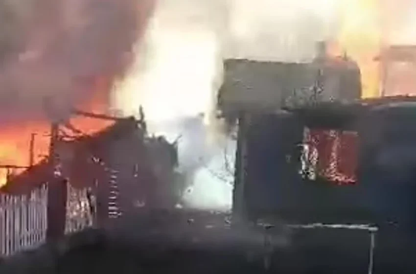 Пожар в центре отдыха «Радуга West» локализован