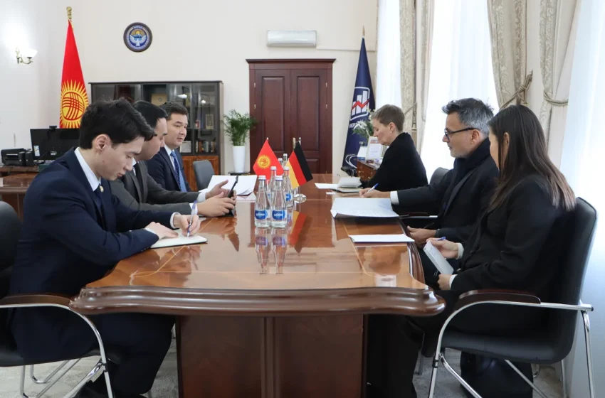  Кыргызстан менен Германия кызматташуунун жаңы багыттарын талкуулашты