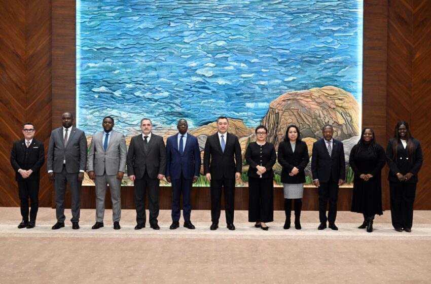  Садыр Жапаров БУУдагы чет мамлекеттердин туруктуу өкүлдөрүн кабыл алды