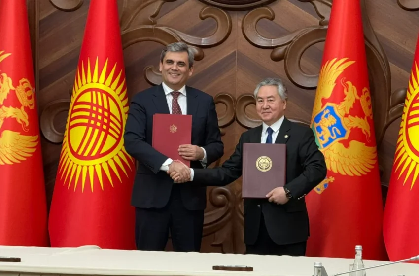  Кыргызстан менен Черногория ТИМ башчылары эки кызматташтык документине кол койду