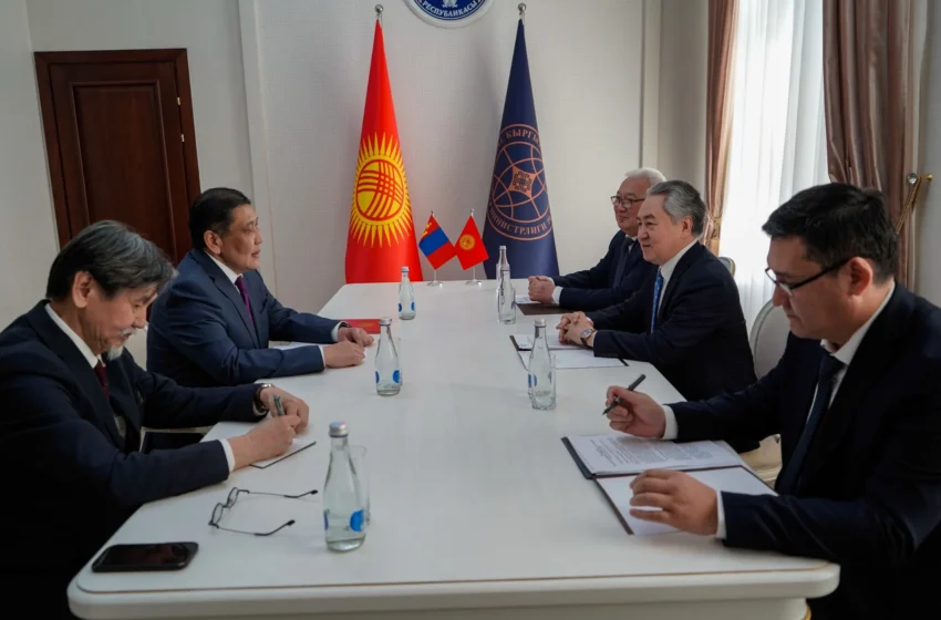 Кыргызстан менен Монголия биргелешкен өнөр жай долбоорлорун ишке ашырууда