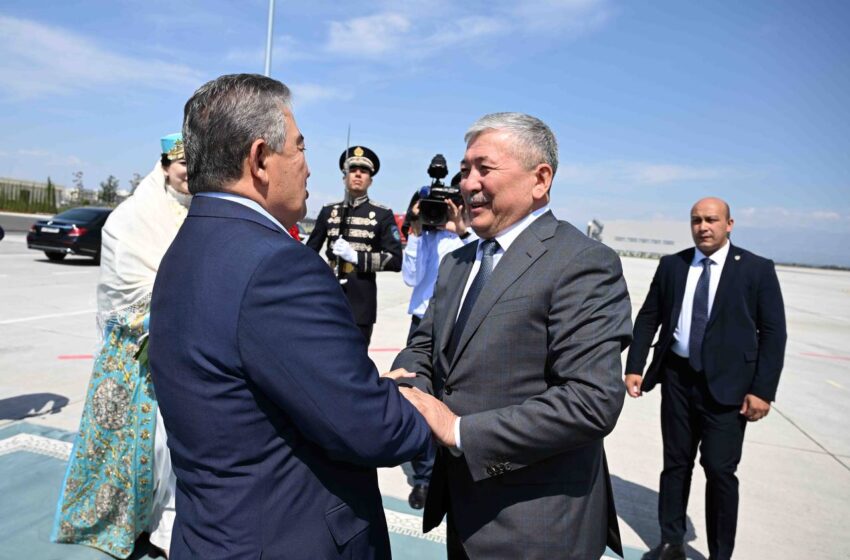  Адылбек Касымалиев иш сапары менен Өзбекстанга барды
