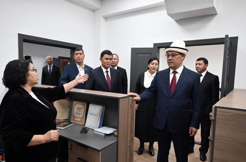  Президент открыл новый корпус Кыргызского национального университета культуры и искусств